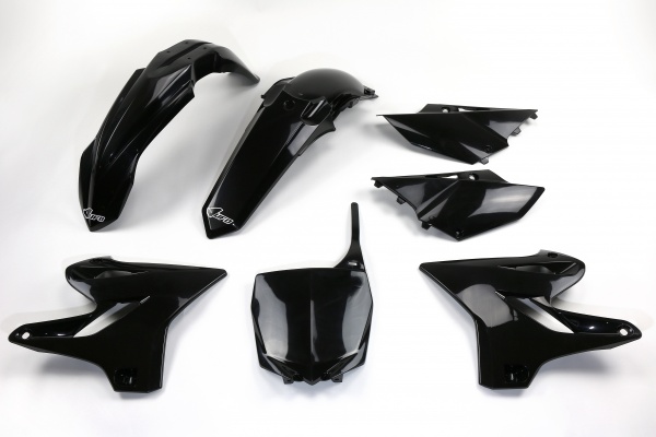Plastic Kit black for Yamaha YZ 125 - YZ 250 - YZ 125 X - WR 125 - WR 250 - YZ 250 X